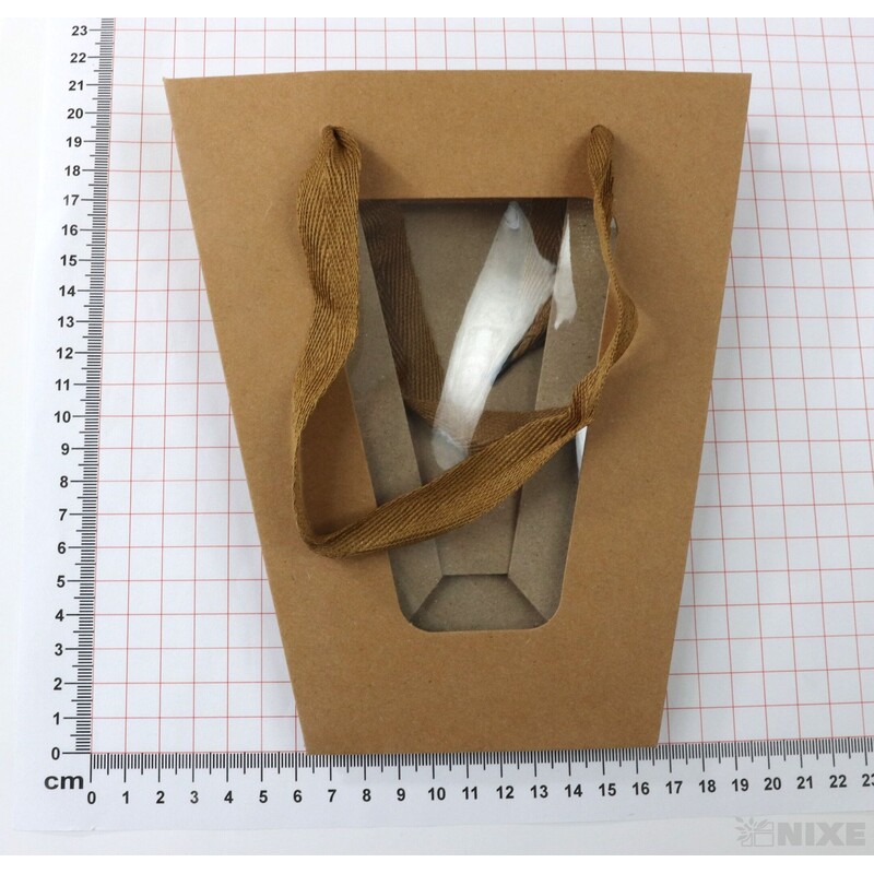 TAŠKA P 18x20x10cm*PŘÍRODNÍ