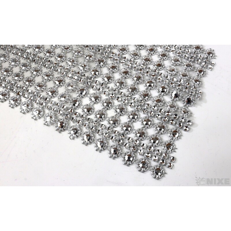 PÁSEK METAL 110mmx10yd*STŘÍBRNÁ