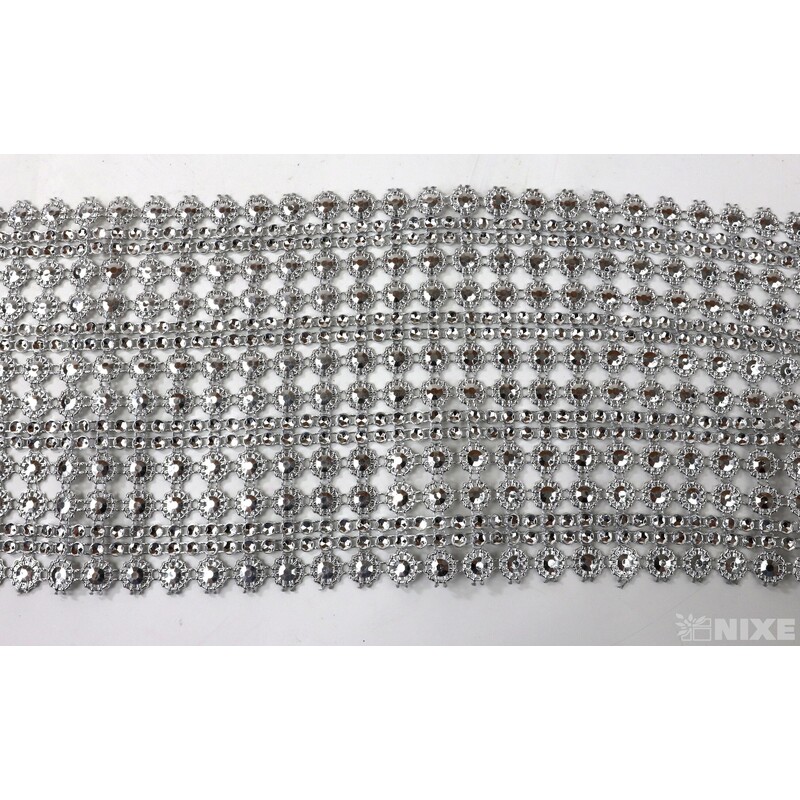 PÁSEK METAL 110mmx10yd*STŘÍBRNÁ