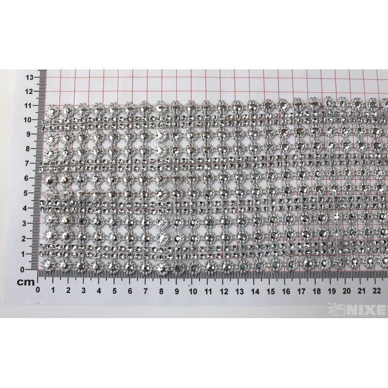 PÁSEK METAL 110mmx10yd*STŘÍBRNÁ