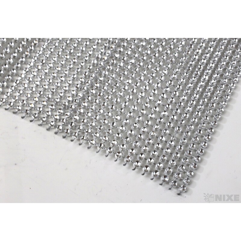 PÁSEK METAL 110mmx10yd*STŘÍBRNÁ