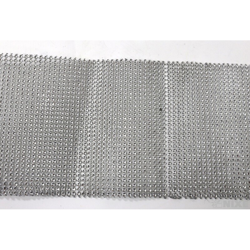 PÁSEK METAL 110mmx10yd*STŘÍBRNÁ