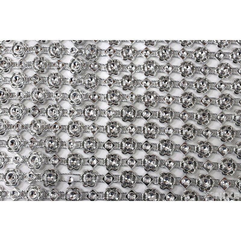 PÁSEK METAL 120mmx10yd*STŘÍBRNÁ