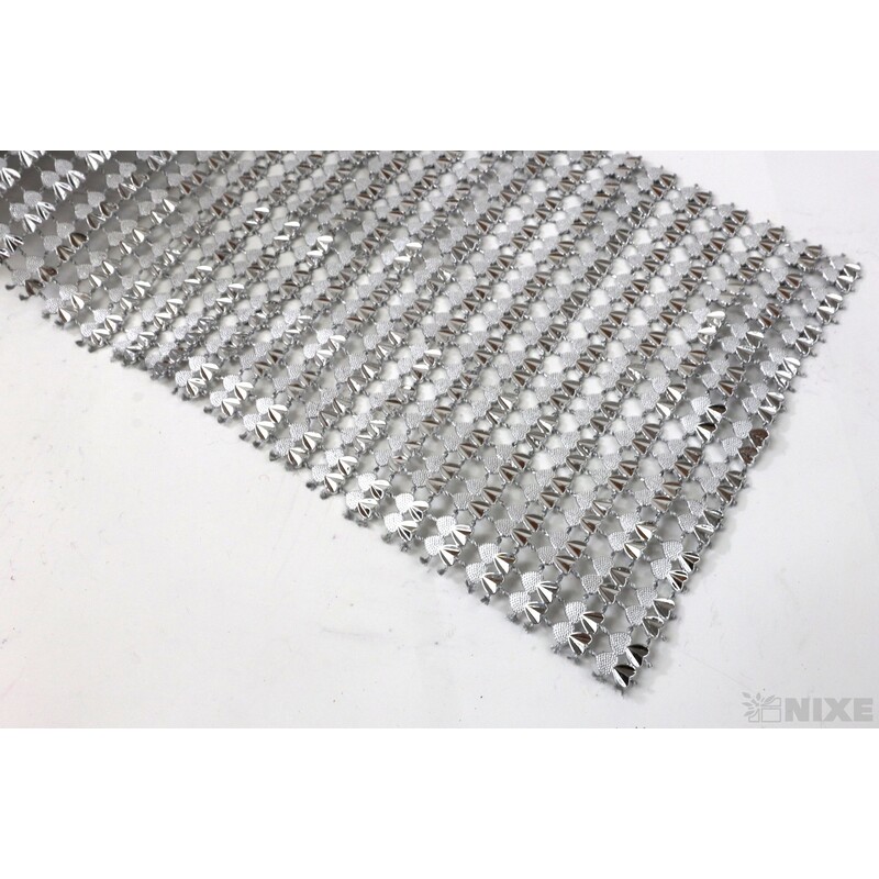 PÁSEK METAL 110mmx10yd*STŘÍBRNÁ