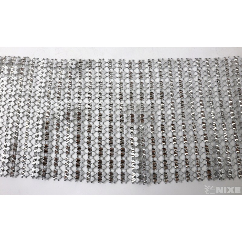 PÁSEK METAL 110mmx10yd*STŘÍBRNÁ