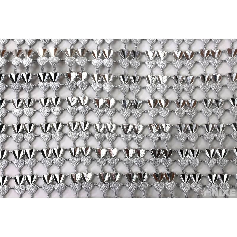 PÁSEK METAL 110mmx10yd*STŘÍBRNÁ