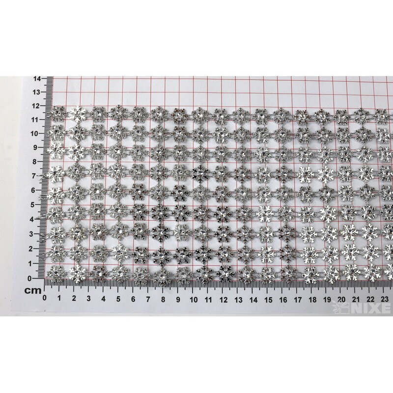 PÁSEK METAL 110mmx10yd*STŘÍBRNÁ