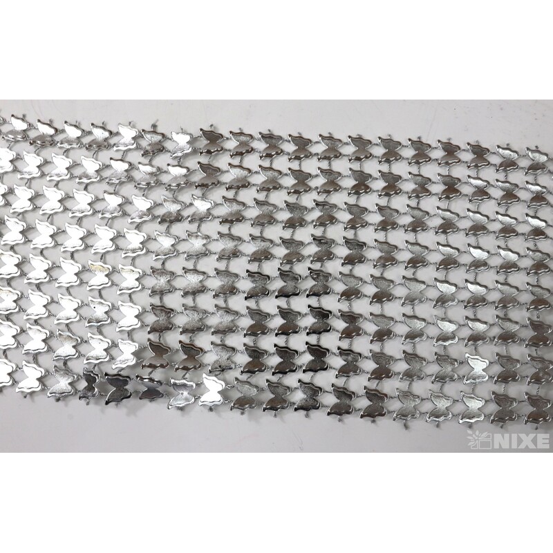 PÁSEK METAL 110mmx10yd*STŘÍBRNÁ