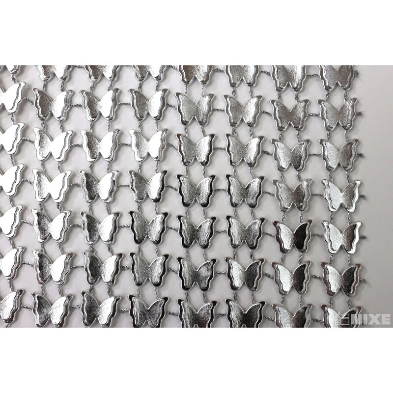 PÁSEK METAL 110mmx10yd*STŘÍBRNÁ