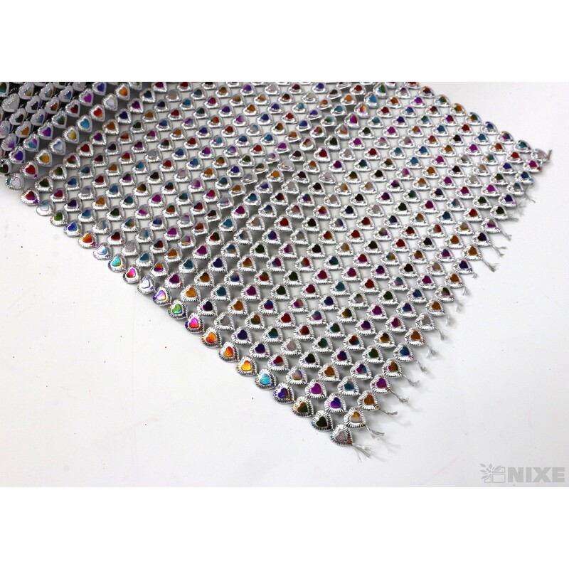 PÁSEK METAL 130mmx10yd*STŘÍBRNÁ