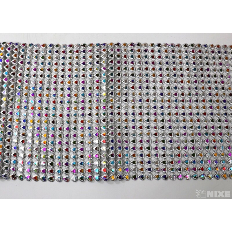 PÁSEK METAL 130mmx10yd*STŘÍBRNÁ