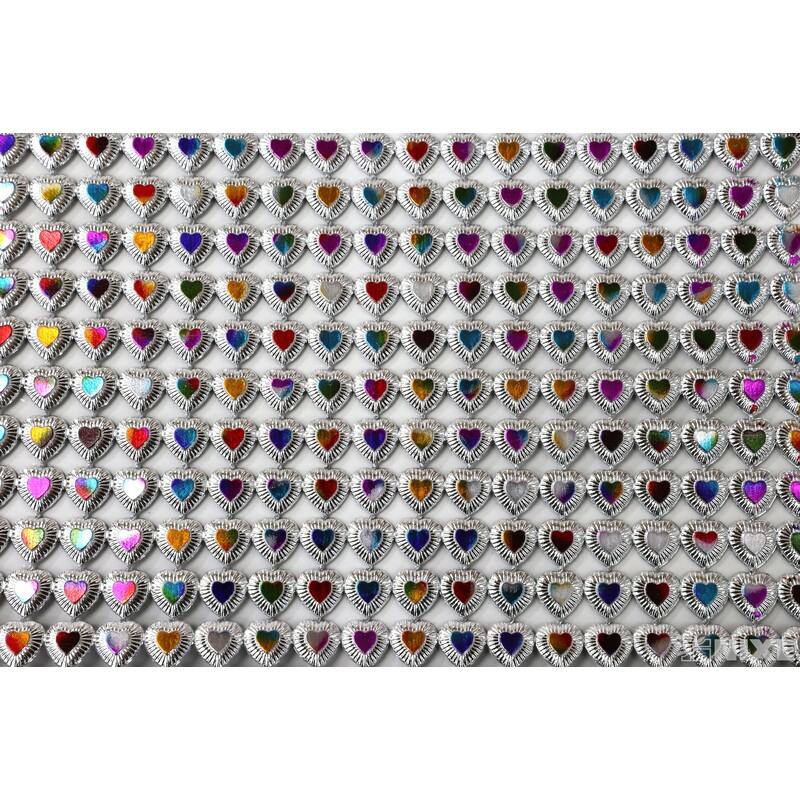 PÁSEK METAL 130mmx10yd*STŘÍBRNÁ