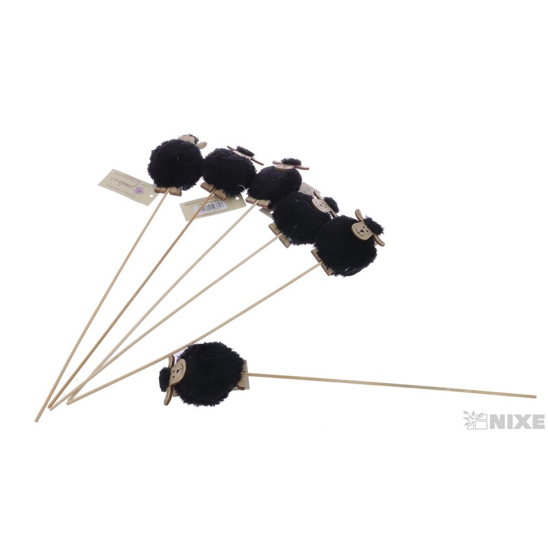 ZÁPICH BERÁNEK 6ks 8x36cm*ČERNÁ