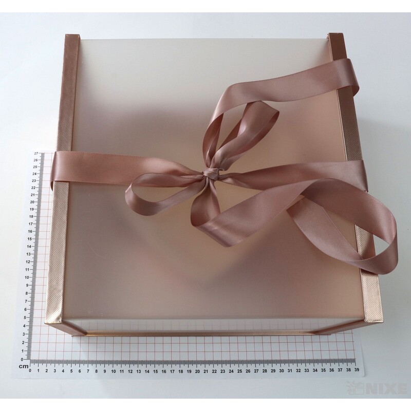 KRABICE 30x15x30cm*RŮŽOVÁ