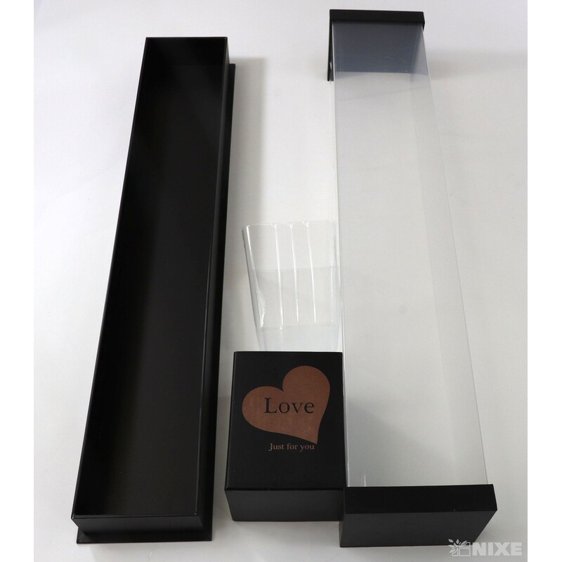 KRABICE 10x9x60cm*ČERNÁ