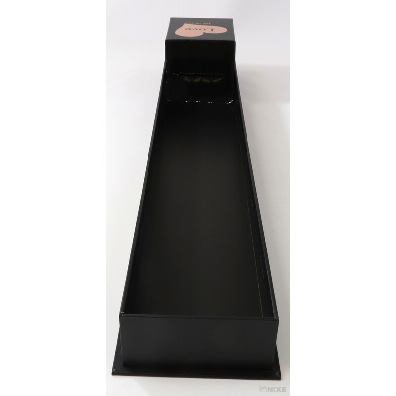 KRABICE 10x9x60cm*ČERNÁ