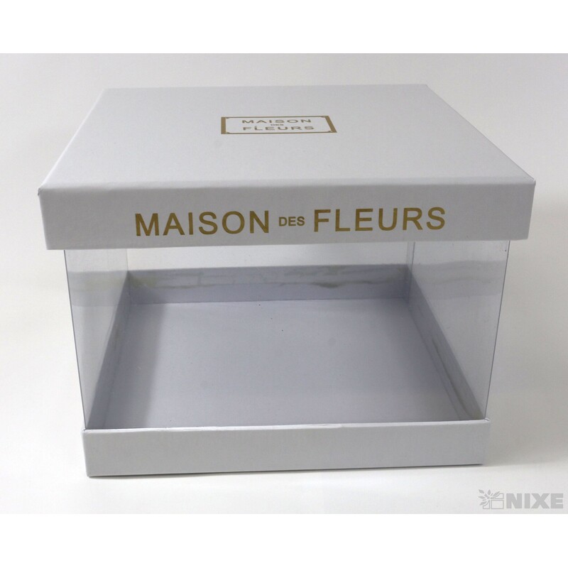 KRABICE 20x14x20cm 17x13x17*BÍLÁ