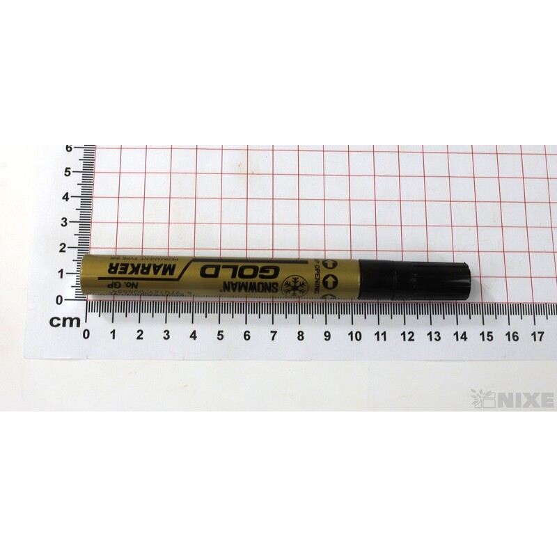 FIX SNOWMAN KULATÝ HROT*ZLATÁ