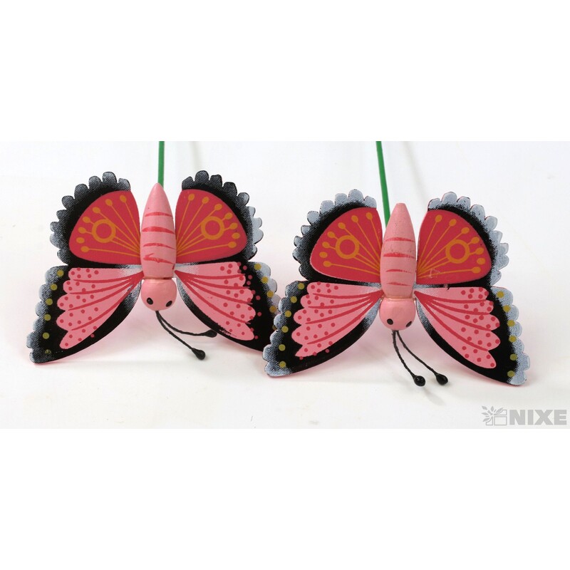 ZÁPICH MOTÝL 7x24cm 8ks*MIX BAREV