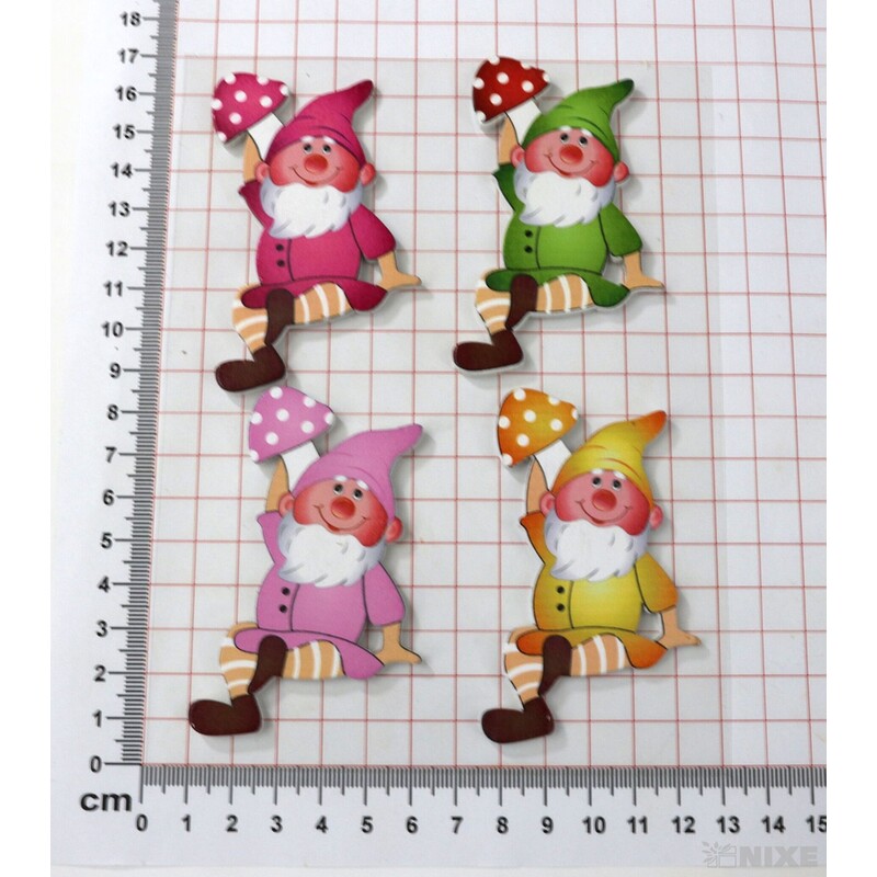 TRPASLÍK NALEP 4x8cm 4ks*MIX BAREV