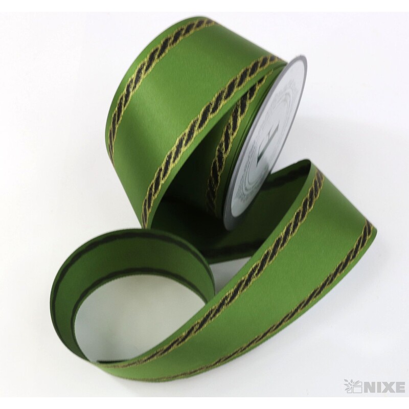 PL STUHA SMUTEČNÍ 60mmx10yd*ZELENÁ+ČERNÁ