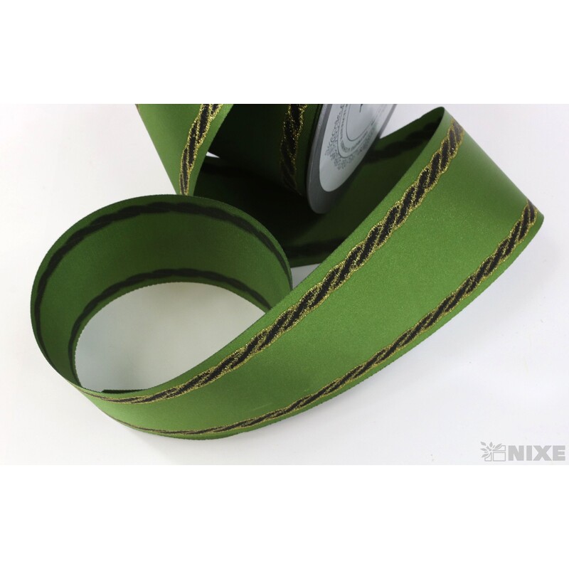 PL STUHA SMUTEČNÍ 60mmx10yd*ZELENÁ+ČERNÁ