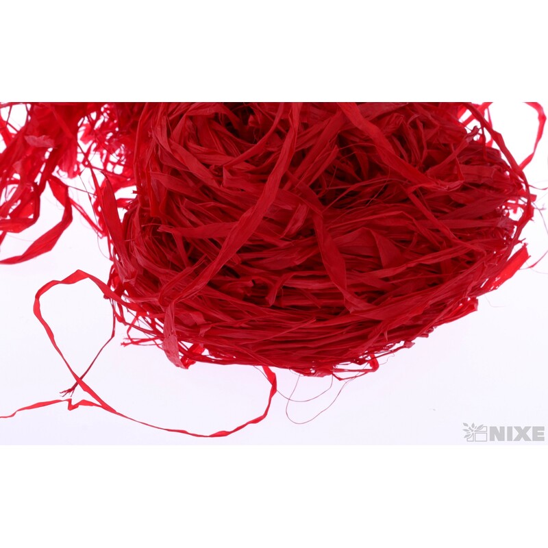 RAFIA 250g*ČERVENÁ C12