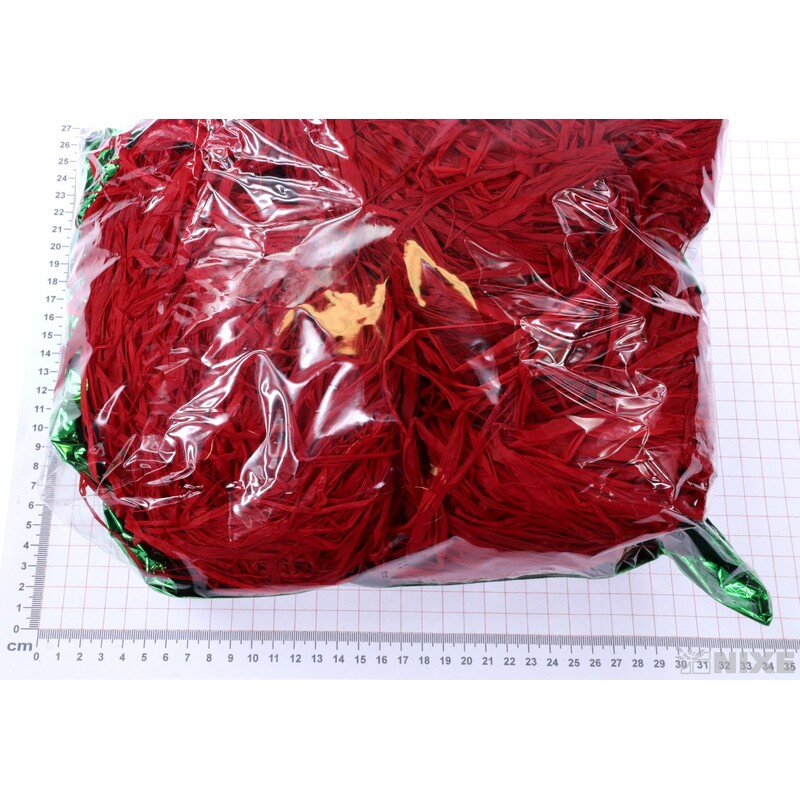 RAFIA 250g*ČERVENÁ C12