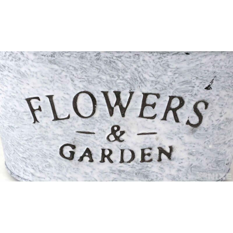 PLECHOVÁ MISKA OVÁL 17x11x09cm*BÍLÁ