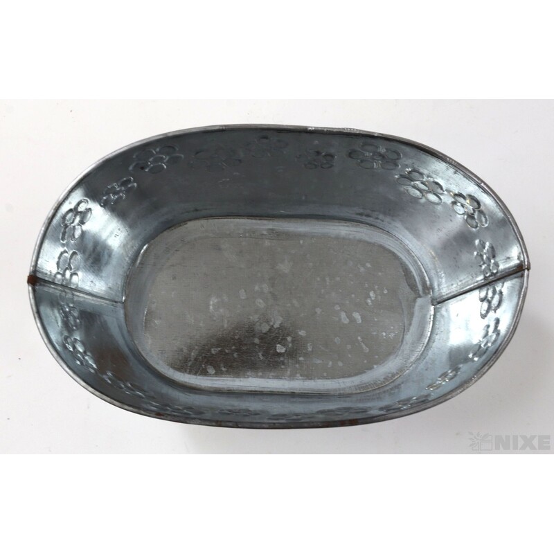 PLECHOVÁ MISKA OVÁL 18x11x9cm*