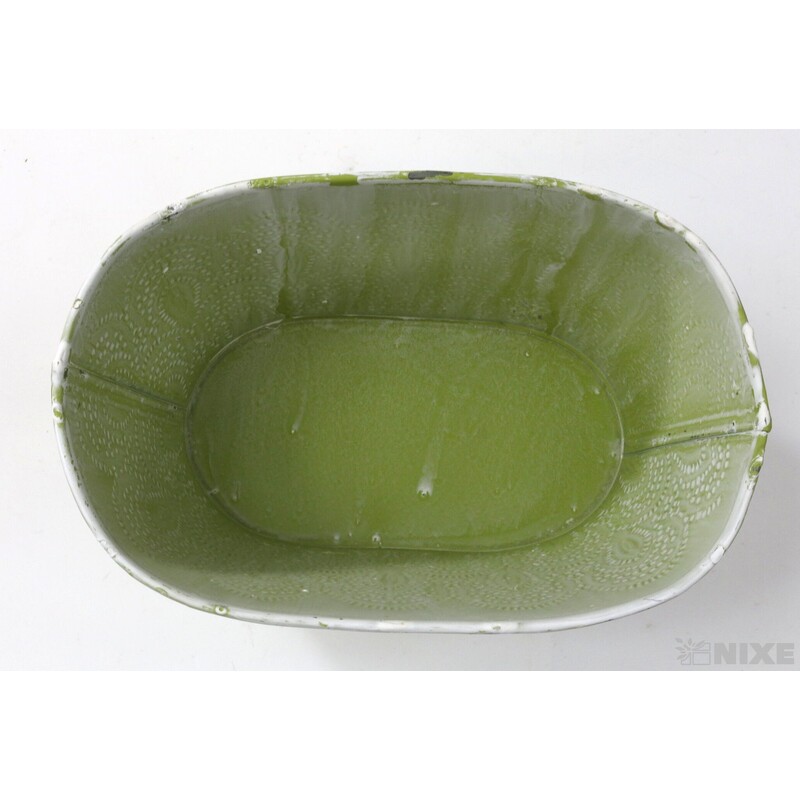 PLECHOVÁ MISKA OVÁL 17x11x09cm*