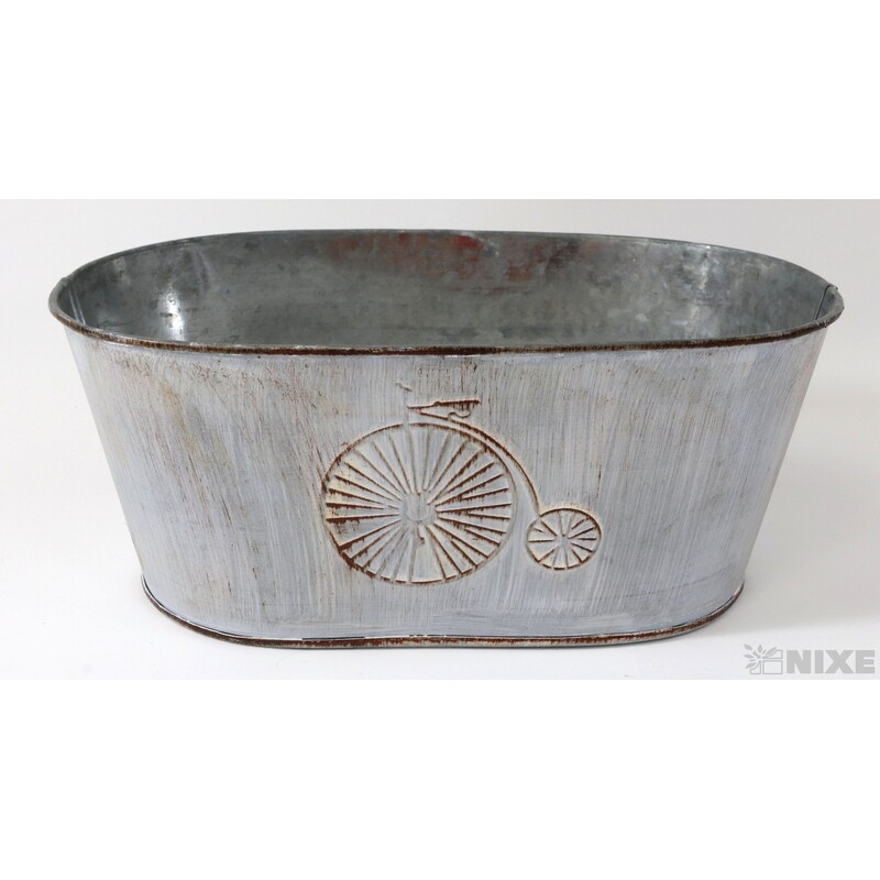 PLECHOVÁ MISKA OVÁL 24x15x10cm*