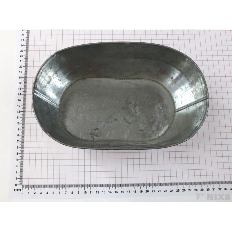 PLECHOVÁ MISKA OVÁL 24x15x10cm*