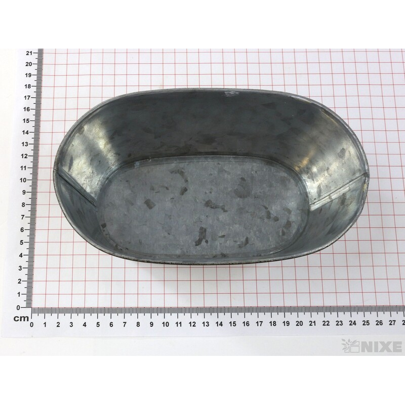 PLECHOVÁ MISKA OVÁL 19x11x9cm*
