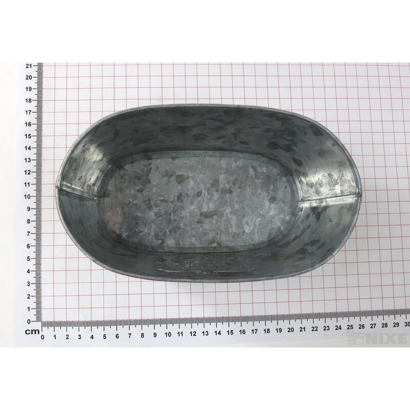 PLECHOVÁ MISKA OVÁL 19x11x9cm*