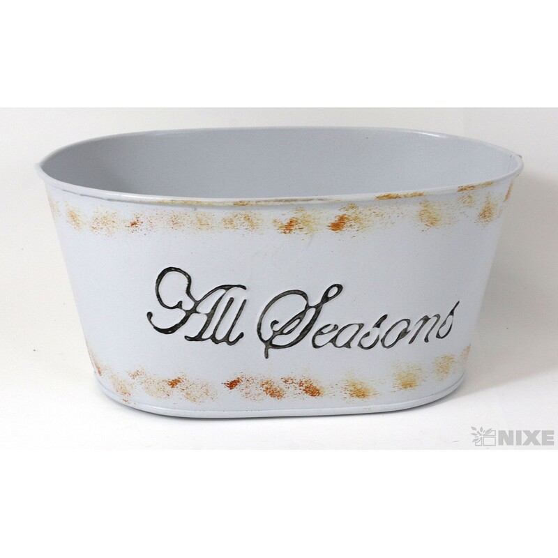 PLECHOVÁ MISKA OVÁL 18x11x9cm*