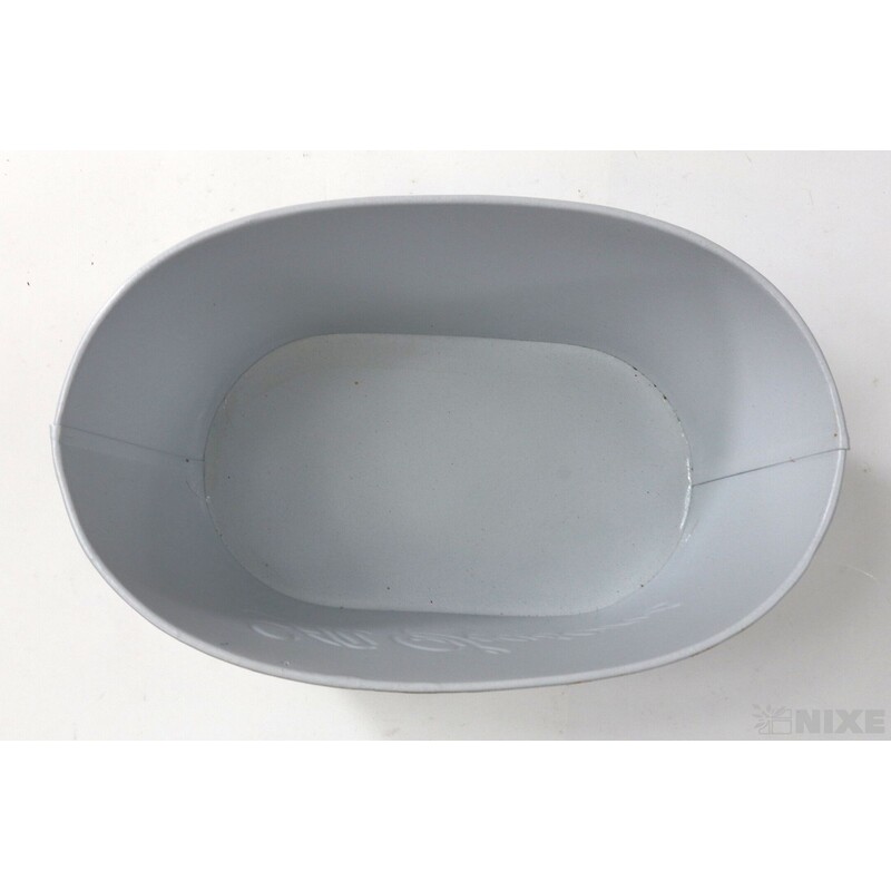 PLECHOVÁ MISKA OVÁL 18x11x9cm*