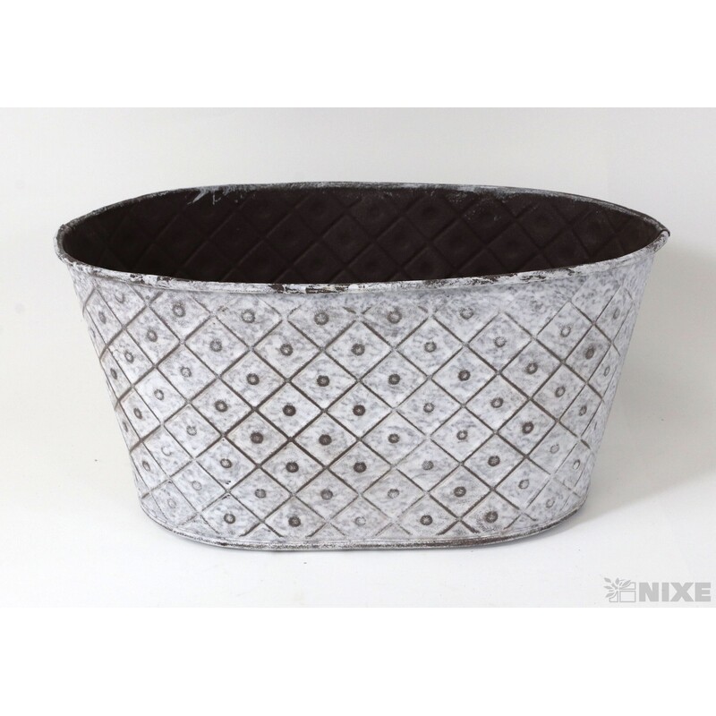 PLECHOVÁ MISKA OVÁL 18x11x9cm*