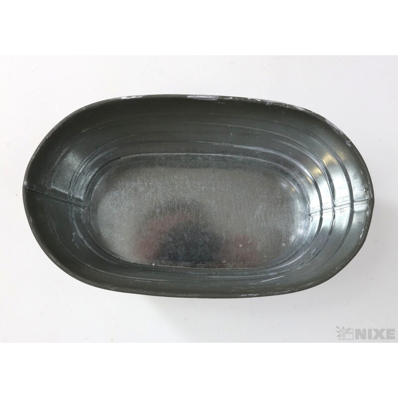 PLECHOVÁ MISKA OVÁL 19x11x9cm*