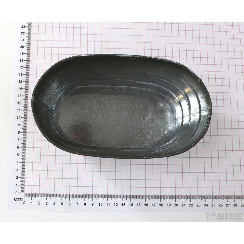 PLECHOVÁ MISKA OVÁL 19x11x9cm*