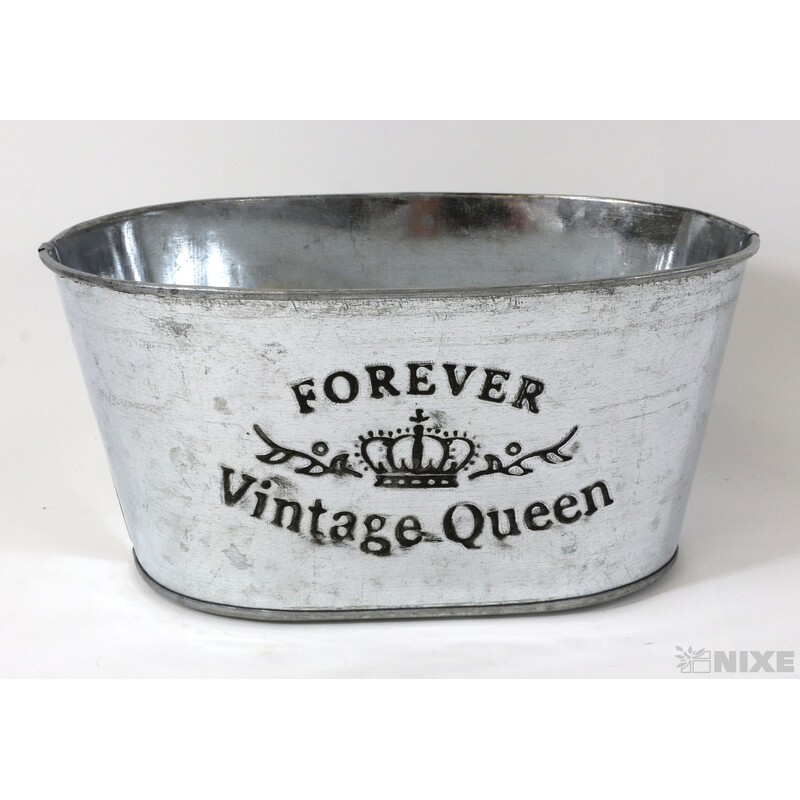 PLECHOVÁ MISKA OVÁL 18x11x9cm*