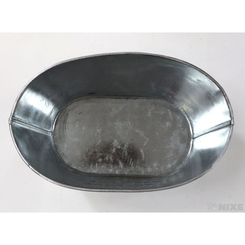 PLECHOVÁ MISKA OVÁL 18x11x9cm*