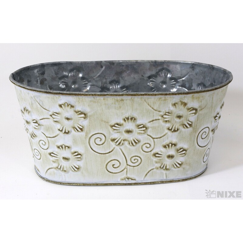 PLECHOVÁ MISKA OVÁL 19x11x9cm*