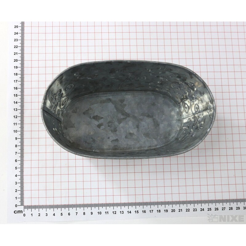 PLECHOVÁ MISKA OVÁL 19x11x9cm*