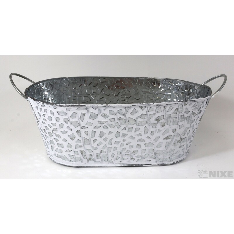 PLECHOVÁ MISKA OVÁL 26x15x10cm*