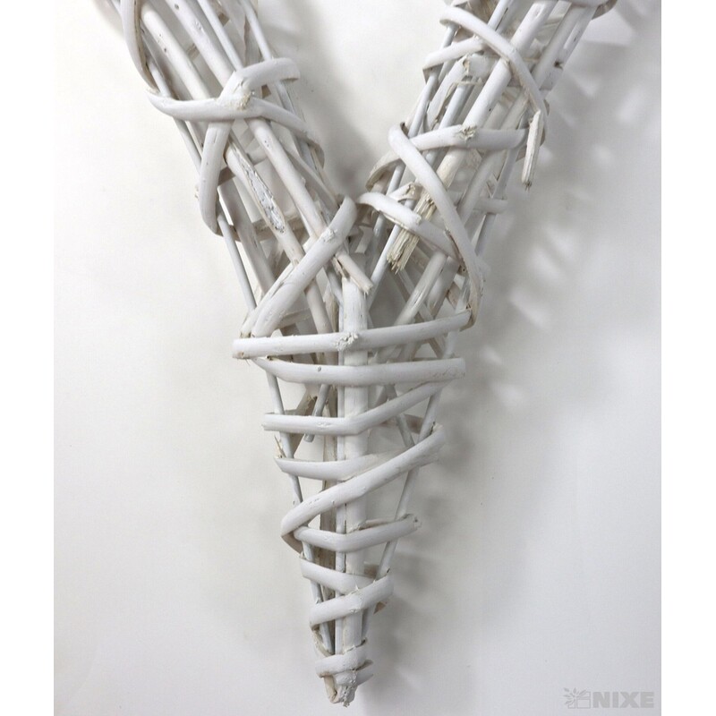 SRDCE ZÁVĚS 60cm*BÍLÁ