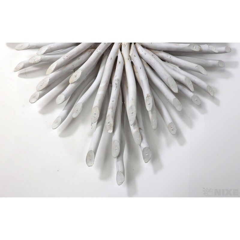 SRDCE ZÁVĚS 31cm*BÍLÁ