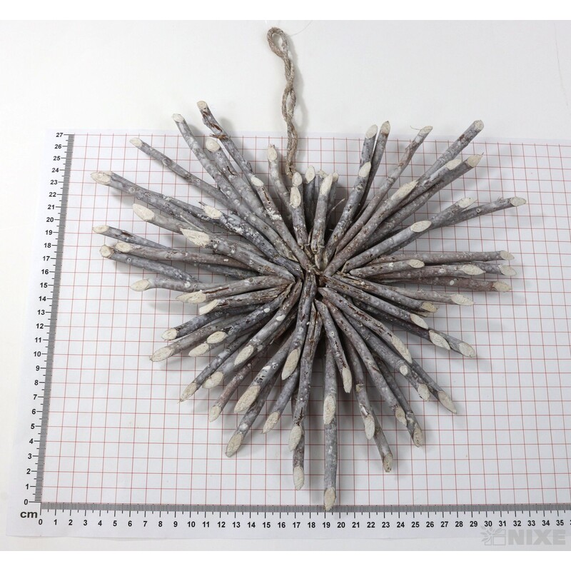 SRDCE ZÁVĚS 31cm*ŠEDÁ