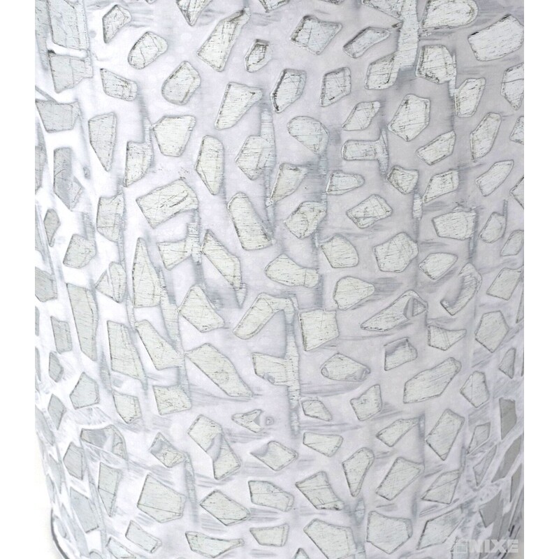 PLECHOVÝ OBAL 15x15cm*BÍLÁ