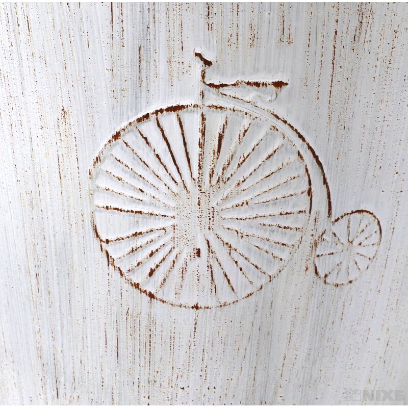 PLECHOVÝ OBAL 18x17cm*BÍLÁ